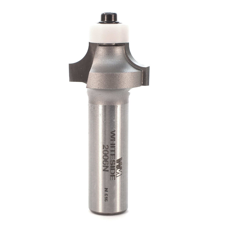 2006N Solid Surface Round Over Router Bit 1/2" M X 1/4" R X 2-1/4" OL